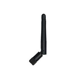 1 pcs : DELTA35/SMAM/RP/S/36 - Antennas Wi-Fi 6e 84 mm Hinged Stubby Antenna with RP-SMAM connector