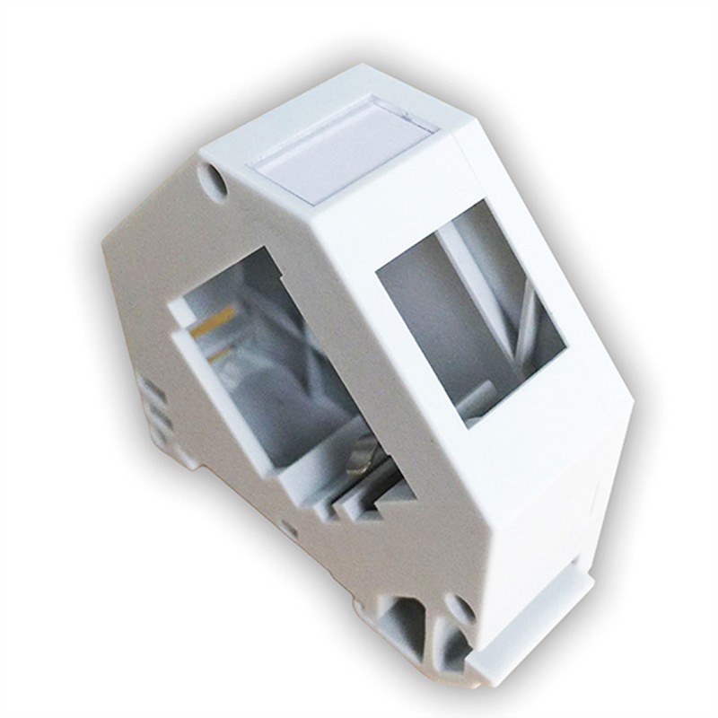 1 pcs - Roline DIN Rail Adapter Series Keystone Holder for Use with DIN Rail Adapter