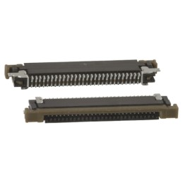 10 pcs - Amphenol Communications Solutions, SFV-R 0.5mm Pitch 28 Way Right Angle Male FPC Connector, ZIF Bottom Contact