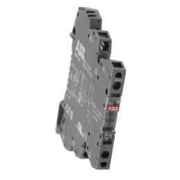 1 pcs - ABB R600 Series Interface Relay, DIN Rail Mount, 24V ac/dc Coil, SPDT, 6A Load