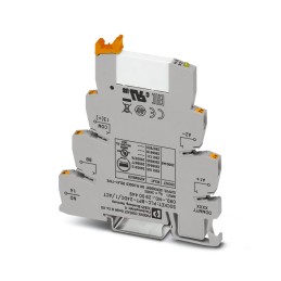 1 pcs - Phoenix Contact PLC-RPT- 24DC/ 1/ACT Series Interface Relay, DIN Rail Mount, 24V dc Coil, SPST, 1-Pole