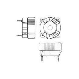 1 pcs : TCK-017 - Common Mode Chokes / Filters Product Type: EMC Chokes, Package Style: N/A, Output Power (W): N/A, Input Voltag
