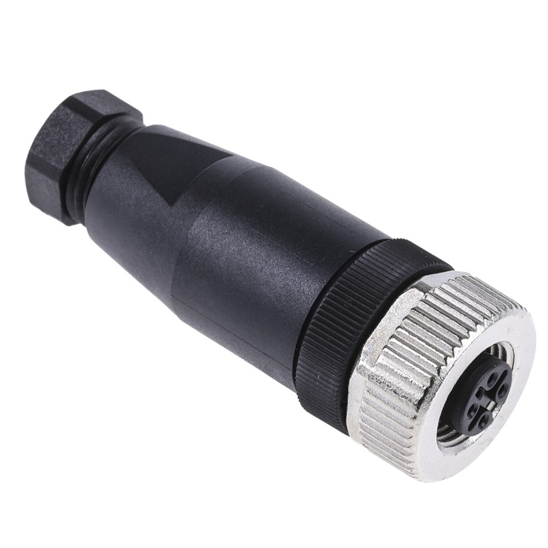 1 pcs - binder Circular Connector, 5 Contacts, Cable Mount, M12 Connector, Plug, Female, IP67, 713 Series