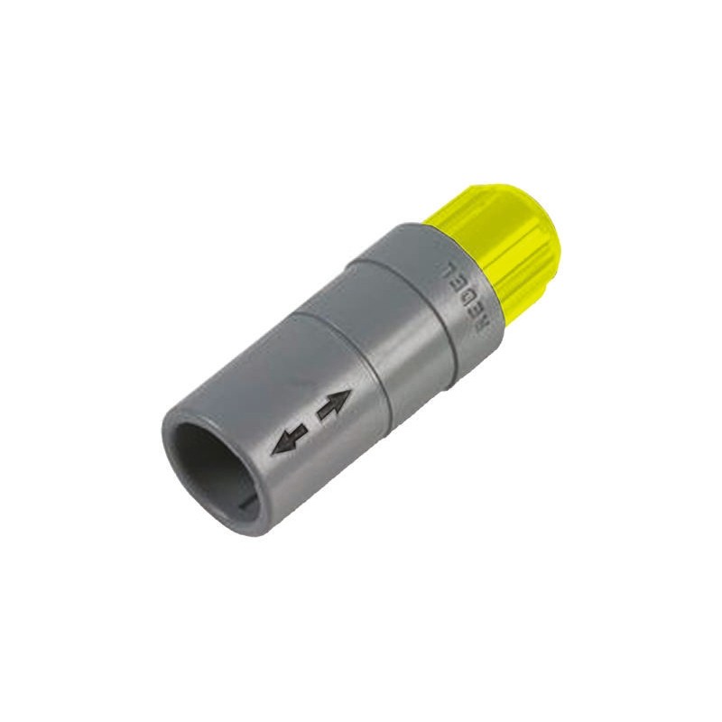 1 pcs - Lemo Circular Connector, 2 Contacts, Cable Mount, Socket, Female, IP50, Redel P Series
