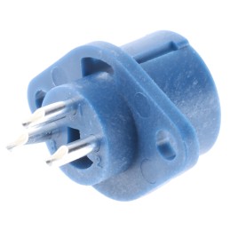 5 pcs - Hirose Circular Connector, 3 Contacts, Panel Mount, Socket, Male, RPC2 Series
