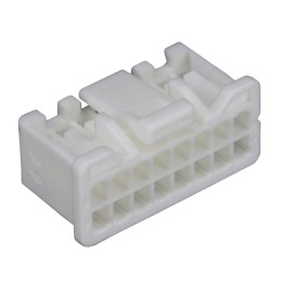 50 pcs - JST, PUD Female Connector Housing, 2mm Pitch, 16 Way, 2 Row