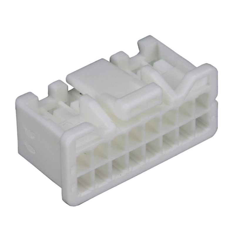 50 pcs - JST, PUD Female Connector Housing, 2mm Pitch, 16 Way, 2 Row