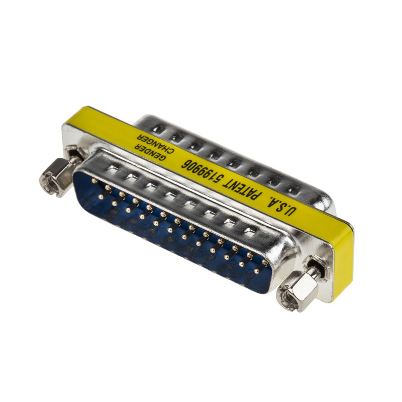 1 pcs - RS PRO D Sub Adapter Male 25 Way D-Sub to Male 25 Way D-Sub