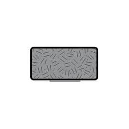 1 pcs : SG015200R-48 - EMI Gaskets, Sheets, Absorbers & Shielding RECTANGULAR RFI GASKET 48 INCH