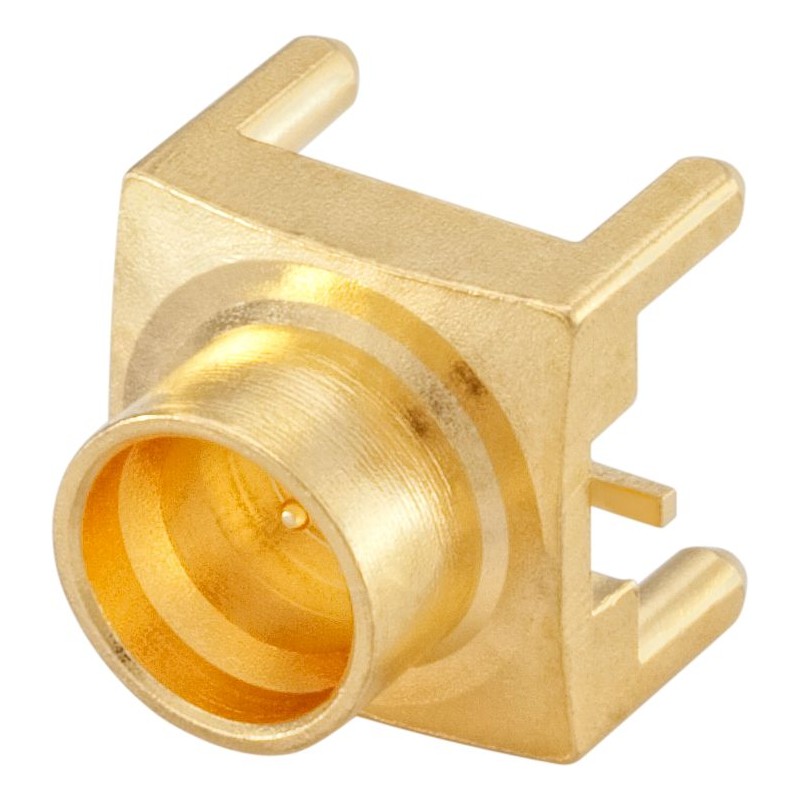 1 pcs - Rosenberger SMA Series, Plug Through Hole SMA Connector, 50Ω, Solder Termination, Straight Body