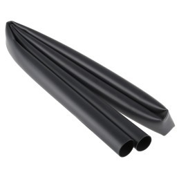 1 pcs - TE Connectivity Adhesive Lined Heat Shrink Tubing, Black 19mm Sleeve Dia. x 1.2m Length 3:1 Ratio, ATUM Series