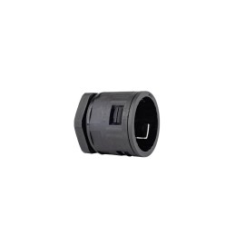 2 pcs - RS PRO Fixed Straight, Conduit Fitting, 36mm Nominal Size, M40x1.5, Polyamide, Black
