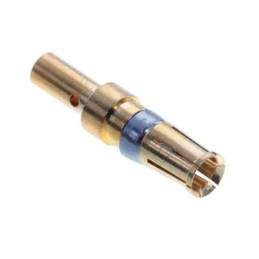 1 pcs - FCT from Molex, 172704 Series, Female Crimp D-Sub Connector Power Contact, Gold Power, 14 - 12 AWG