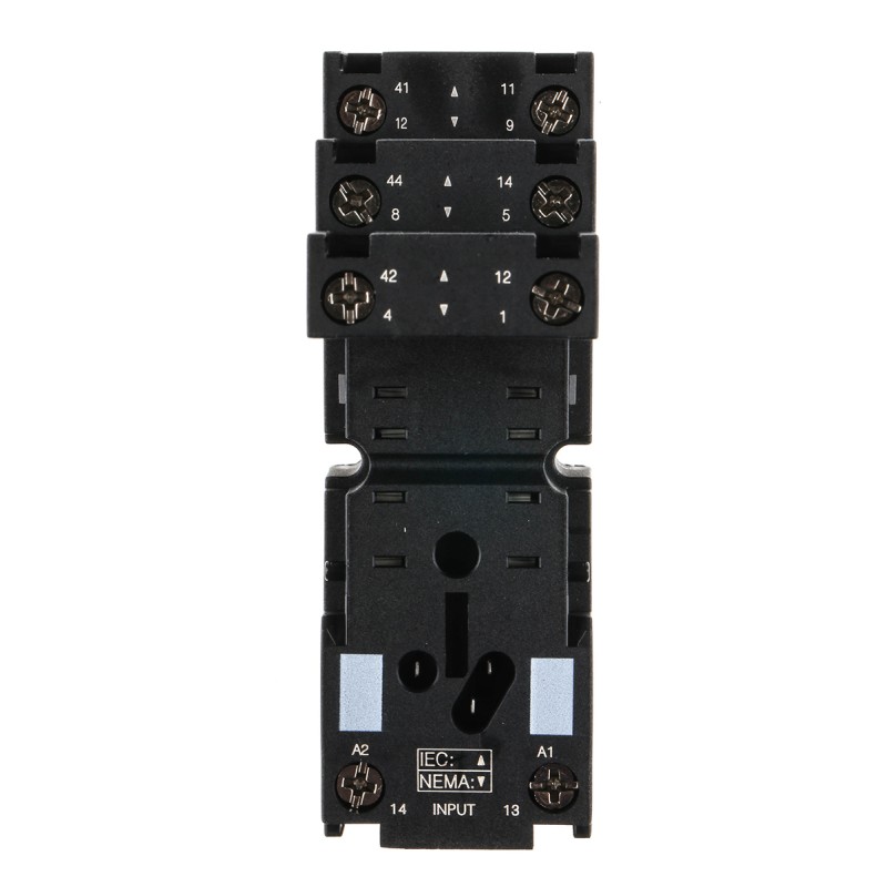 1 pcs - Schneider Electric Harmony Relay RXM 8 Pin &lt,250V DIN Rail Relay Socket, for use with Relais Series RSZ
