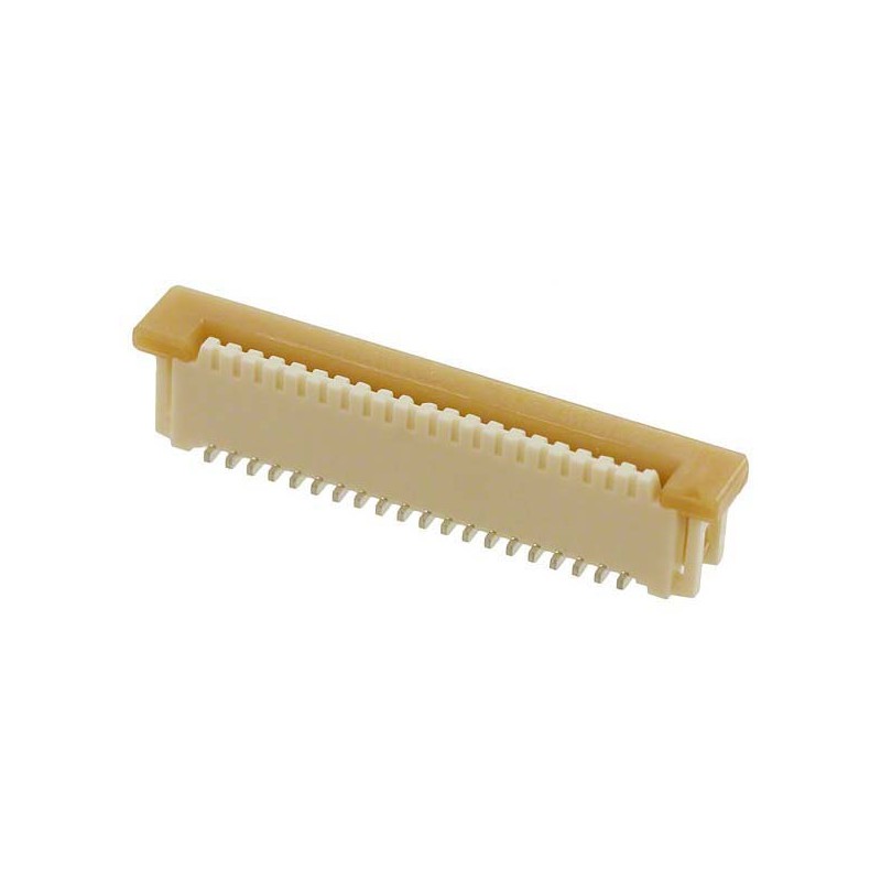 1 pcs - Molex, Easy-On, 52610 1mm Pitch 20 Way Vertical Female FPC Connector, Solder