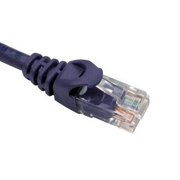 1 pcs - RS PRO Cat6 Male RJ45 to Male RJ45 Ethernet Cable, Purple, 2m