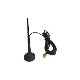 1 pcs : ANT-GSTUB3-SMA - Antennas GSM '+3dB Patch antenna RG174 SMA Male