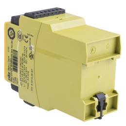 1 pcs - Pilz Single/Dual-Channel Speed/Standstill Monitoring Safety Relay, 24 - 240V ac/dc, 2 Safety Contacts