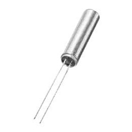 1 pcs : FKT26EIHD0.032768-BAG1K - Crystals Pin Through Tuning Fork Crystal, 32.768 kHz Tolerance 20.0 ppm, -10 To +60 C, 12.5pF,