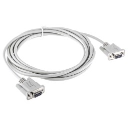 1 pcs - Roline Female 9 Pin D-sub to Female 9 Pin D-sub Serial Cable, 3m