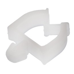 1 Bag of 50 - RS PRO White Nylon Wire Saddle, 6.4mm Max. Bundle