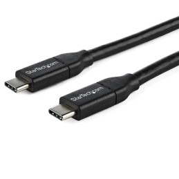 1 pcs - StarTech.com USB 2.0 Cable, Male USB C to Male USB C Cable, 1m
