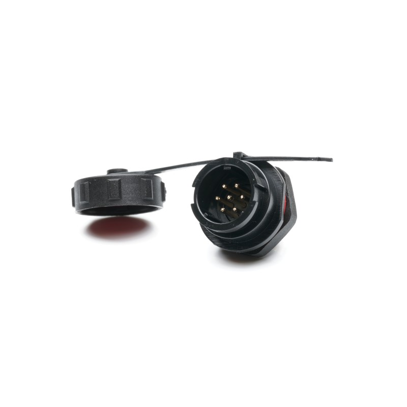 1 pcs - RS PRO Circular Connector, 7 Contacts, Plug, Male, IP67