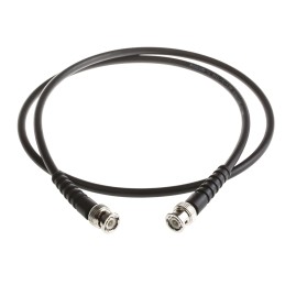 1 pcs - RS PRO Male BNC to Male BNC Coaxial Cable, 1m, RG59 Coaxial, Terminated