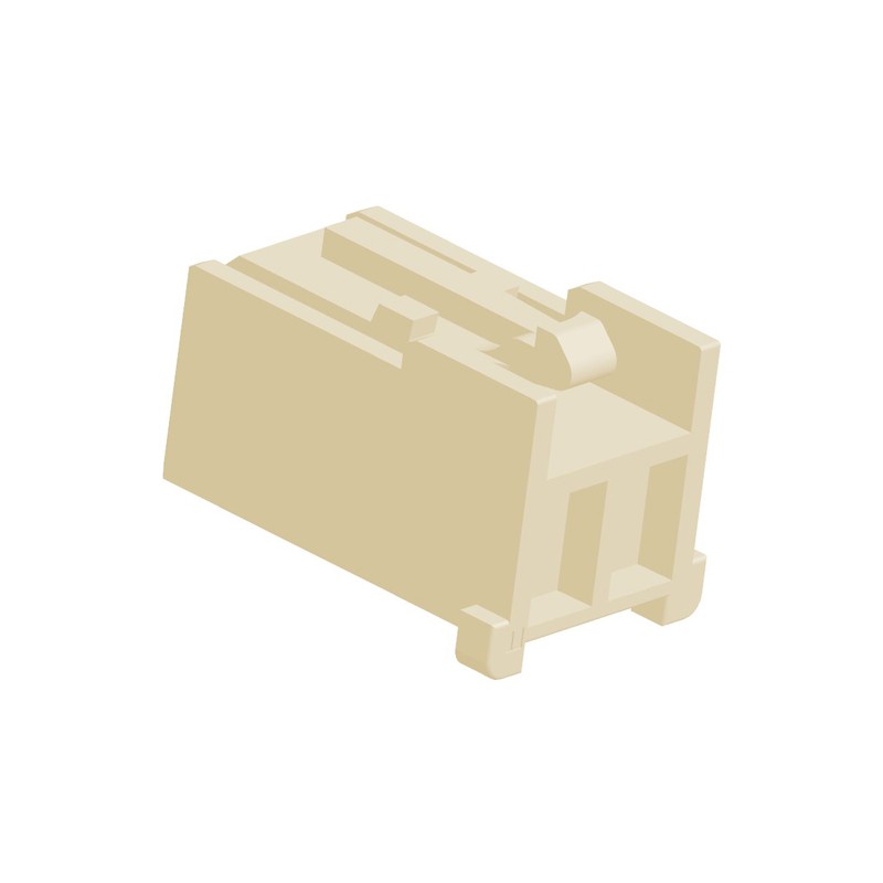 10 pcs - TE Connectivity, Grace Inertia Male Connector Housing, 2.5mm Pitch, 2 Way, 1 Row