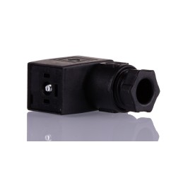 1 pcs - Norgren Mini ISO 3P+E DIN 43650 DIN 43650 Solenoid Connector, 240 V ac Voltage