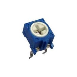 1 pcs : N6S25T0C-504-3030 - Trimmer Resistors - Through Hole 6mm Carbon Pot Crimp 500K Ohm