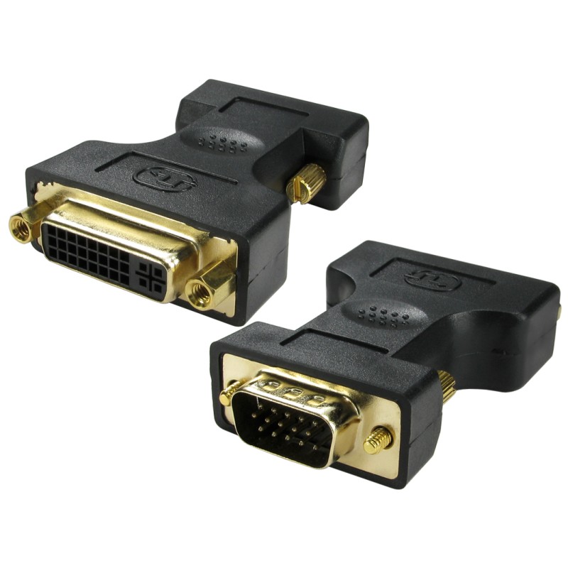 1 pcs - RS PRO Adapter, Male VGA to Female DVI