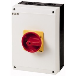 1 pcs - Eaton 3P Pole Surface Mount Isolator Switch - 100A Maximum Current, 55kW Power Rating, IP65