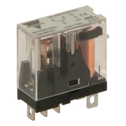 1 pcs - Plug In Power Relay, 115V ac Coil, 10A Switching Current, DPDT