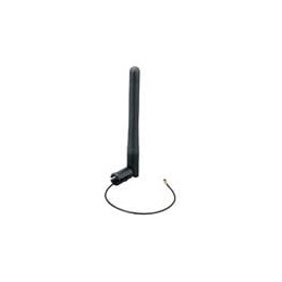 1 pcs : ANT-DB1-LPD-125 - Antennas WiFi/WLAN Dual-Band Hinged Dipole Whip, Panel Mount