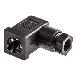 1 pcs - Gefran DIN 43650, Female DIN 43650 Solenoid Connector