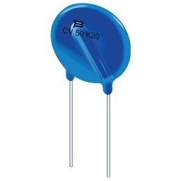 1 pcs : CV300K5BL1 - Varistors CV 300Vrms 5mm Bulk L1