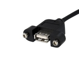 1 pcs - StarTech.com USB 2.0 Cable, Female 5 Pin Socket to Female USB A Cable, 300mm
