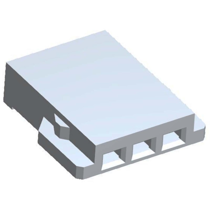 10 pcs - Molex Female Connector Housing, 2mm Pitch, 3 Way, 1 Row