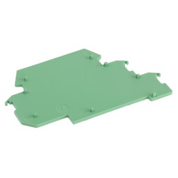 1 pcs - Phoenix Contact D-DEK 1.5 GN Series End Cover for Use with DIN Rail Terminal Blocks