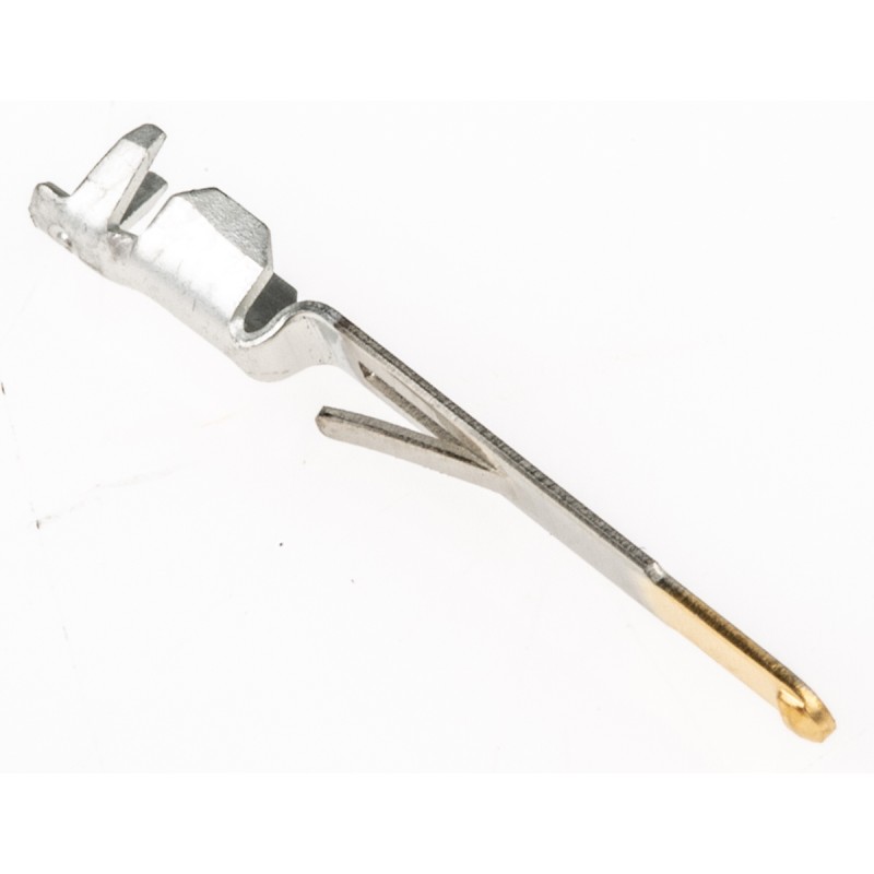 10 pcs - ITT Cannon Male Crimp Circular Connector Contact, Contact Size 20, Wire Size 20 - 22 AWG