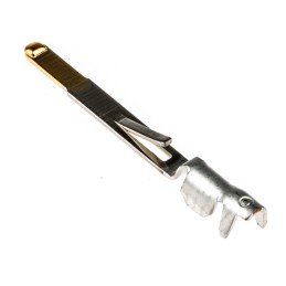 10 pcs - ITT Cannon Male Crimp Circular Connector Contact, Contact Size 20, Wire Size 20 - 22 AWG