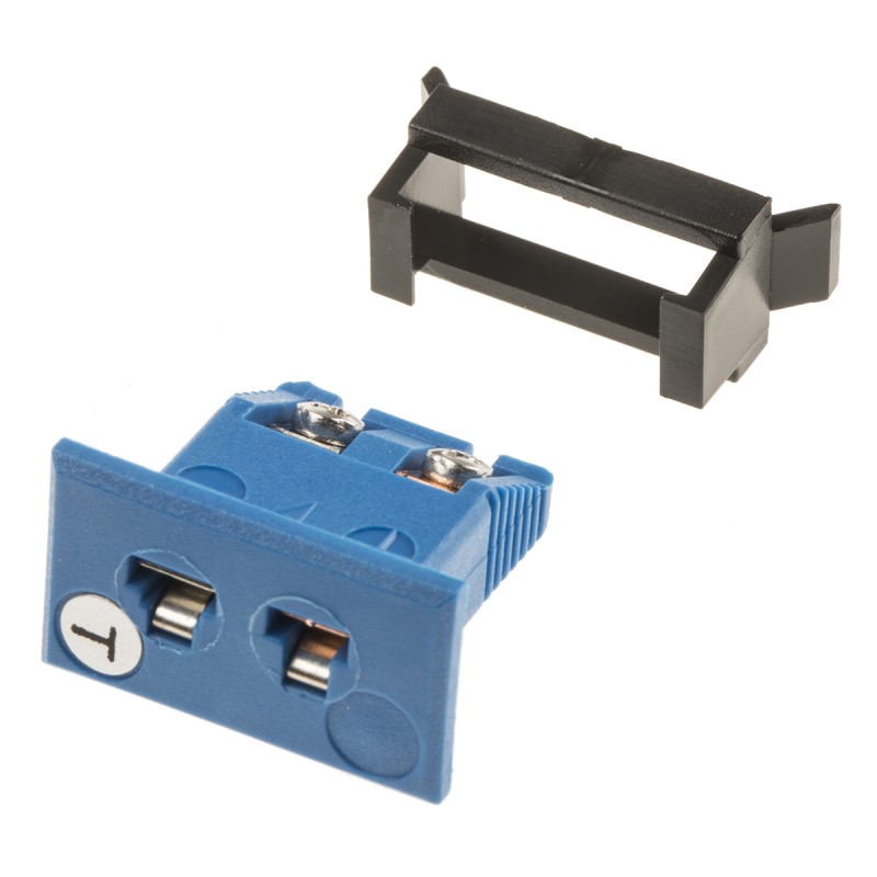 1 pcs - RS PRO Fascia Thermocouple Connector for Use with Type T Thermocouple, Miniature Size, ANSI Standard