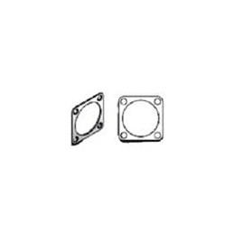 1 pcs : 5204-0010-40 - EMI Gaskets, Sheets, Absorbers & Shielding FVMQ FLNG MNT GASKET Ag/Al FILL Sz 13,14