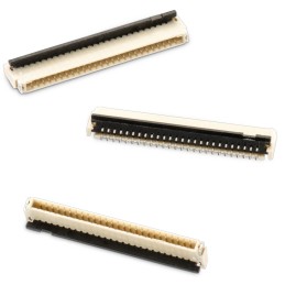1 pcs - Wurth Elektronik, WR-FPC, 687 0.5mm Pitch 26 Way Horizontal Male FPC Connector, ZIF Top and Bottom contact