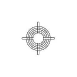 1 pcs : 109-019C - Fan Accessories 120mm Fan Finger Guard, Outlet, Silver