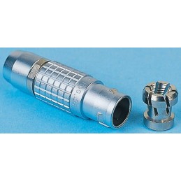 1 pcs - Lemo Silver Brass Cable Grommet for 11.1 - 11.7mm Cable Dia.