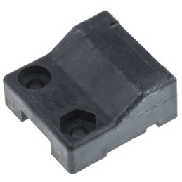 10 pcs - TE Connectivity Black Nylon Cable Clamp, 7.5mm Max. Bundle