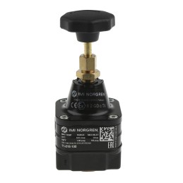 1 pcs - Norgren G 1/4 Pneumatic Regulator - 0.07bar to 4bar, 1/4in, 10bar max. input