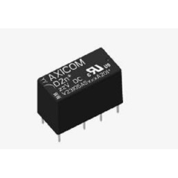 1 pcs - TE Connectivity PCB Mount Non-Latching Relay, 12V dc Coil, 3A Switching Current, DPDT